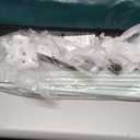 Indestructible Heated Cat House for Outside Cats Winter, 100% Weatherproof, Safe Escape Door, Insulated Outdoor Cat Shelter with Heater for Feral Barn Cat Kitty (Forest Green, 13"x17"x12.6")