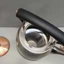 Tea Kettle Stainless Steel Teapot, Stainless Steel Teakettle for Stove Top with Heat Proof Ergonomic Handle 3.0 Quart (Silver)