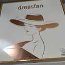 dressfan Church Fascinator Derby Hats for Women,20s 50s Linen Vintage Derby Hat for Church/Wedding/Cocktail/Tea Party (Red)