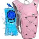 Zavothy Hydration Backpack with 2L Hydration Bladder Water Backpack for Hiking Hydration Pack for Running Cycling Hiking