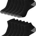 Hanes Men's Ankle Socks, 14-Pack, Active Cool X-Temp Lightweight Moisture-Wicking Cushioned Men's Sock, Size: 10-13