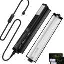 DXOPHIEX 8W HO T5 UVB Reptile Light Fixture with Bulb 12 inch, Bearded Dragon uvb Light bar with 10.0 Bulb for Reptiles Like Bearded Dragon Turtles Lizard Snake and Gecko