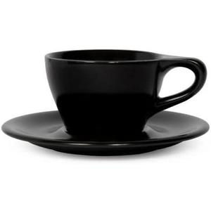 notNeutral Lino Porcelain Cup & Saucer Double Cappuccino 6 oz (6 oz, 1)