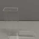 10" Acrylic Letter Charcuterie Tray - Reusable Fillable Alphabet Shape Charcuterie Box, Alphabet Shape Cake Candy Tray for Birthday Anniversary Party Decorations (Letter L)