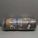 Farmhouse Kitchen Mats for Floor 2 Piece Cushioned Anti Fatigue Kitchen Mat,Memory Foam Kitchen Rug Non Slip Waterproof for Kitchen, Office, Sink, Stove 17"x30"+17"x47"(Coffee)