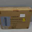 CozyLux Queen Comforter Set Beige - 7 Pieces Striped Seersucker Bed in a Bag, Soft Lightweight Boho Bedding Set with All Season Comforters Queen Size, Sheets, Pillowcases & Shams