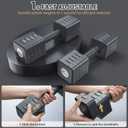 Adjustable Dumbbells Hand Weights Set: Sportneer 5 in 1 Weight Adjustment 10 LB Dumbbells Set of 2 Free Weights Fast Adjust Dumbbell Weight Set for Women Men Home Gym Exercise Workout Strength
