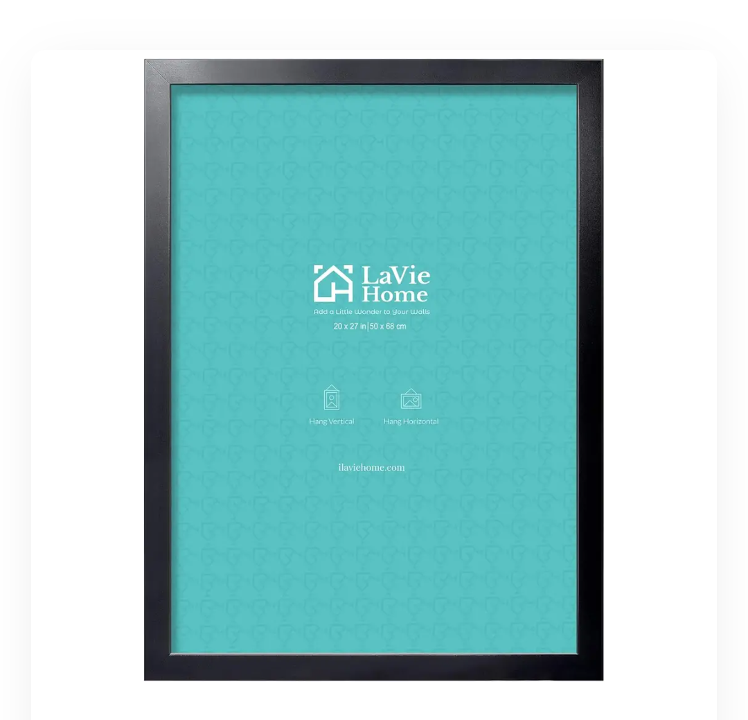 LaVie Home 20x27 Picture Frame Black