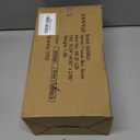 SANRUI Acrylic Facial Tissue Box Cover Holder with Snap Bottom Cover Rectangle Napkin Dispenser Organizer for Bathroom Kitchen and Office Desk (Matt Black)