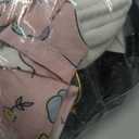 Old Lady Costume for Kids Girls 100th Day of School Costume Halloween Grandma Dress up Cosplay Accessories (3T, Pink)