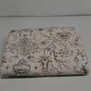 5x7 Area Rugs Washable for Living Room - Soft Oriental Farmhouse Rug with Non-Slip TPR Backing - 0.13inch Low Pile Stain Resistant Polyester Indoor Carpet for More Than 35sq ft Spaces (5x7 Ivory/Multi)