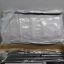 Baby Playpen 50x50 Inch, Play Pens for Babies and Toddlers Baby Fence Play Yards for Indoor & Outdoor with Breathable Mesh Anti-Fall Playpen (light grey)