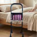 Stand Assist Aid for Elderly; Couch Toilet Assist Rails; Quad Canes Mobility Aids for Short Indoor Movements; Height Adjustable; Weight 5lbs Bear 350lbs. (It is Not a Walker; Not for Weak Arms)