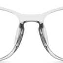 Dream Gaze Sleep Glasses for up to 99.9% Blue Green Light Blocking for Computer Gaming, Dual Coatings Red Lens, for Women & Men (Transparent)