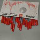 Affisure Red Ultra Fine Point Permanent Marker, l, 0.4 mm, Precision Fine Tip for Detailed Writing, Art, Crafts & Labeling on Paper, Plastic, Glass, Metal, Waterproof, Fade-Resistant Ink