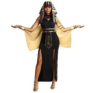 Morph Queen Cleopatra Costume for Women - Egyptian Halloween Costume - Classic Cleopatra Dress for Parties, S