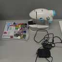 CraftBud Mini Sewing Machine for Beginners, Dual Speed Small Portable Sewing Machine for Kids and Adults with Extension Table, 48 Piece Gift Set Includes, Pedal, Projects Book, Light and More, White