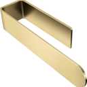 Taozun Towel Holder Gold Hand Towel Rack Adhesive Towel Bar Stick on Towel Ring for Bathroom Wall Kitchen RV, Stainless Steel Brushed Brass Finish (8-inch)