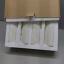 Pack of 4 Ceramic Radiator Hanging Humidifiers with S-Shaped Hooks White Radiator Water Evaporator for Healthy Room Air Moisture