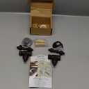 Straight Stop Shut Off Valve with Metal Lever Handle, Oil Rubbed Bronze