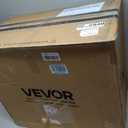VEVOR CF55 12 Volt 58 Qt Refrigerator, Dual Zone Portable Compressor 12/24V DC and 110-240V AC, Freezer Fridge Cooler, for Car, Truck RV, Camping and Home Use, Black+Gray