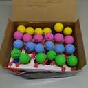 Liberty Imports 24 PCS Jumping Emoticon Popper Spring Launchers LED Light Up Toy Bouncy Party Favors Supplies and Goodie Bag Fillers for Kids, Toddlers (Light Up)