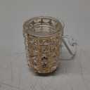 Wrought Iron Crystal Wax Melt Warmer Electric Oil Burner Wax Melt for Home, Kitchen, Living Room, Bedroom, SPA(Golden)?-