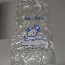 Plastic Ice Bags 5lb with Drawstring, 100 Pack for Ice Storage 5LB, 