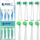 Replacement Toothbrush Heads Compatible with Oral B Braun Pro 1000 Electric Toothbrush Heads, 8 Count Precision Clean Brush Heads Refill Compatible with Oral B Pro 100/500/1000/1500/Genius X