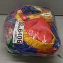 Cosplay.fm Women's Clown Costume Carnival Outfit Jumpsuit and Hat with Gloves and Socks Halloween Costume for Adult Women (Large, Red and Blue)