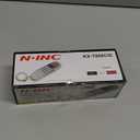 Landline Phone, Corded Phone for Home, Mini Wall Telephone with Caller ID, Vintage House Phone with LCD Display, Incoming Memories/Memories Checking/Call Back Function (Black)