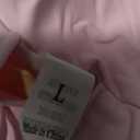 OMKAGI 2 Piece Workout Sets for Women Padded Workout Tops Booty Leggings with Pockets Gym Sets (Large, Light Pink)