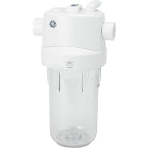 GE Whole House Water Filtration System, Reduces Sediment, Rust & More, Install Kit & Accessories Included, Replace Filters (FXHTC, FXHSC) Every 3 Months, GXWH40L