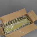 LEKETREE Gold Desk Organizer, Office Organization with Vertical File Holder, File Organizer with Drawer and Pen Holder, Desk Accessories and Workspace Organizers for Home Office (Gold)