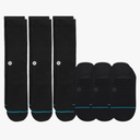 Stance Icon Mixed Socks [6 Pack],Black, L