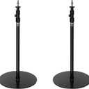 IFOOTAGE Cobra RB-A400,79" Round Base Monopod,Aluminum Photography Light Stand Flat Base for DSLR Camera, Light,Payload 22LBS(2 Pack)