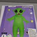 Alien Inflatable Costume Halloween Green Alien Costume Adult Blow up Outfit for Halloween Women Men Cosplay, L