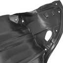HECASA Front Inner Fender Liner Compatible with 2006-2011 Honda Civic Coupe 2-Door Replacement for HO1251106 74101SVAA00 - Right Passenger Side