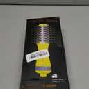 Auto Dual Voltage Hair Dryer Brush with European Travel Plug, Compact 2 Inch Oval Barrel One Step Hair Dryer & Styler Volumizer, Europe Travel Essentials for Women (50 mm, Lemon)