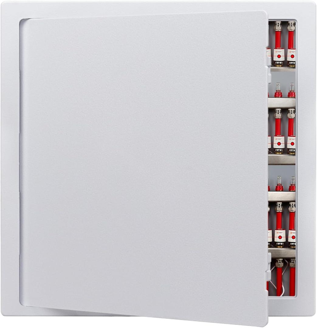 Donext Access Plumbing Panel for Drywall Ceiling, 22x22 in Plastic Access Door, Outdoor Kitchen Access Doors for Plumbing & Wiring, White