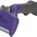 FURminator deShedding Tool For Medium/Large Cats, Short Hair, Removes Loose Hair From Shedding