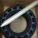 2Pcs 200x50 Solid Tire, 8 Inches Electric Scooter Wheels Solid Tire Front or Rear Replacement Rubber Tires Compatible with 200 x 50 Electric Scooter TiresP-T006