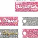 Gifts for Women, Name Tag for Stanley Cup 40 oz, Nameplate Pre Custom Personalized Tumbler Acrylic Name Plate for Stanley Cups 40 30 20 oz Alyssa