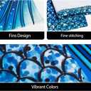 color cosplayer Mermaid Gloves Fish Scale Arm Sleeves Print Fin Halloween Costume Accessories for Women and Girls