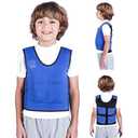 Sensory Compression Weighted Vest for Kids with ADHD, Calming Jacket for Anxiety, Highly Adjustable, Elementary to High School