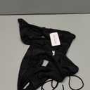 XXTAXN Women's Sexy Thong Cutout Monokinis Tie Beach One Piece Swimsuit Bathing Suit M