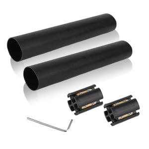 2 Sets Underground Line Wire Splicing Kit, Including Connectors Heat Shrink Tubing Wrench for Accommodates Grounded UF Cables of Various Wire Diameters from 14/3 to 8/3