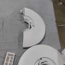 DREO Evaporative Air Swamp Cooler, 40 Standing Fans that Blow Cold Air, 80 Oscillating Bladeless Cooling Fan for Bedroom, Removable Water Tank, Ice Packs, Remote Control, 4 Speeds, 7H Timer, White