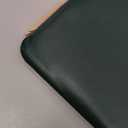 Comfyable Leather Laptop Sleeve Compatible with 16 Inch MacBook Pro M4 2024 & 15 Inch MacBook Air M4 M3 M2 2025, Green