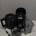 ACOQOOS Juicer Machines, 5.3" Wide Chute for Whole Fruit and Vegetable,1.8L Auto-Feed Time-Saver, Slow Masticating High Yield, Easy to Clean Cold Press Juicer with 2 Cups (Black)